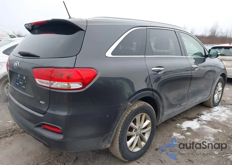 2017 Kia Sorento 2.4L Lx from USA, damaged, VIN 5XYPGDA34HG276990
